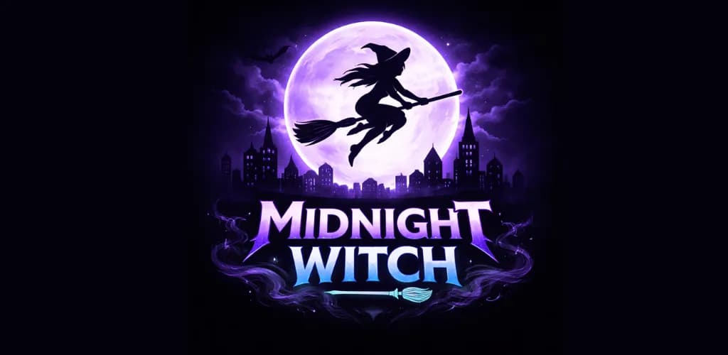 Midnight Witch: diversão casual feita com Flutter/Flame